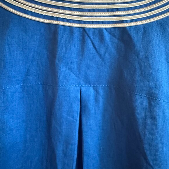 NWT Ulla Popken 100% Linen Caftan - Plus Size - Picture 3 of 9